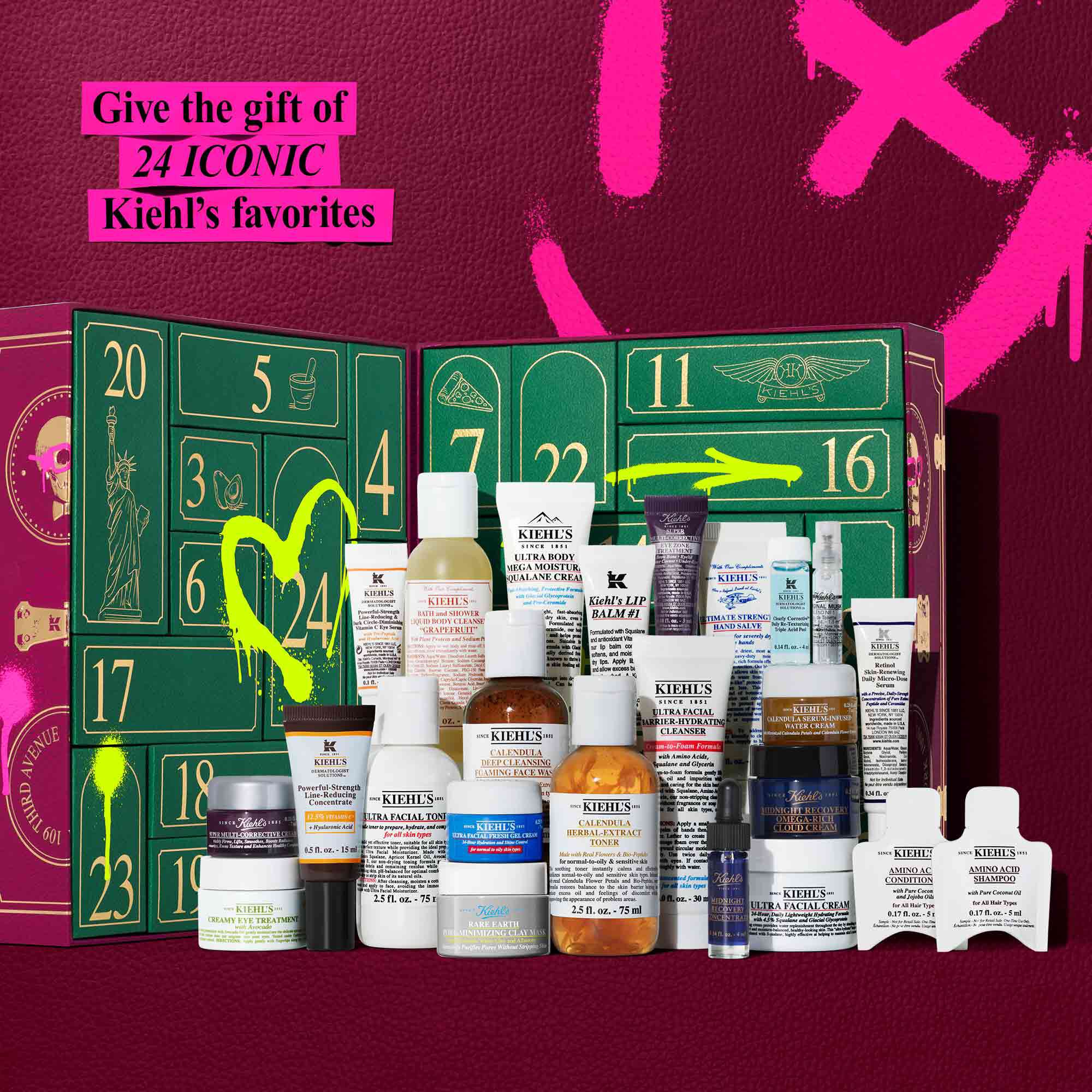 Advent Calendar - Skincare Set - Kiehl's