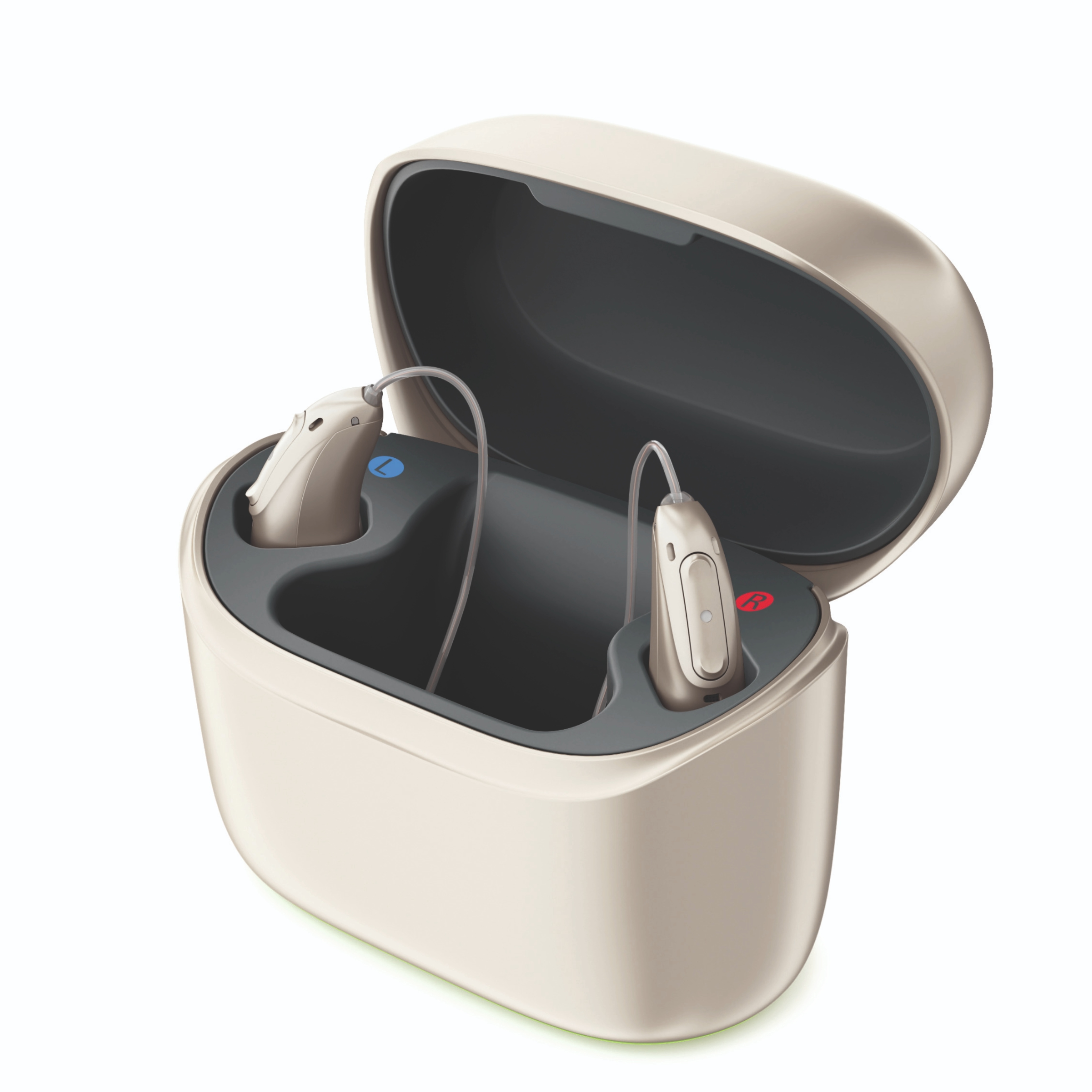 フォナック充電式補聴器の便利機能「自動電源オン機能」を知っています