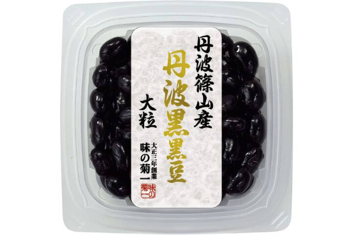 MJ-123丹波篠山産 丹波黒黒豆（大粒）｜菊池食品工業株式会社