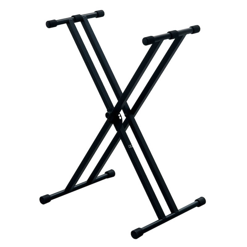 スチール製XX型キーボード・スタンド KS-29W BLK | キクタニミュージック