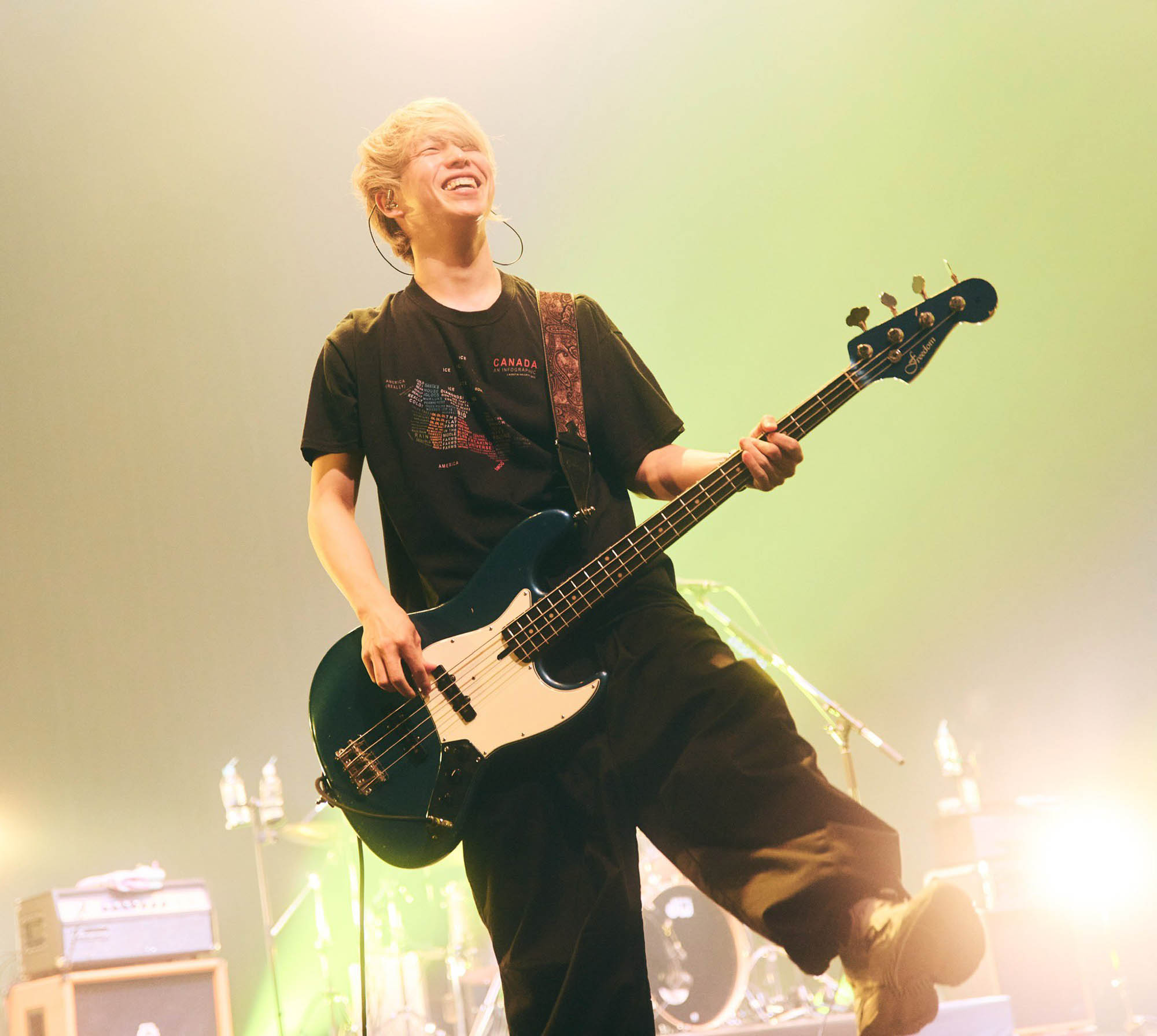 芳井雅人 × Dean Markley & TECH21 & K.E.S & RightON! STRAPS