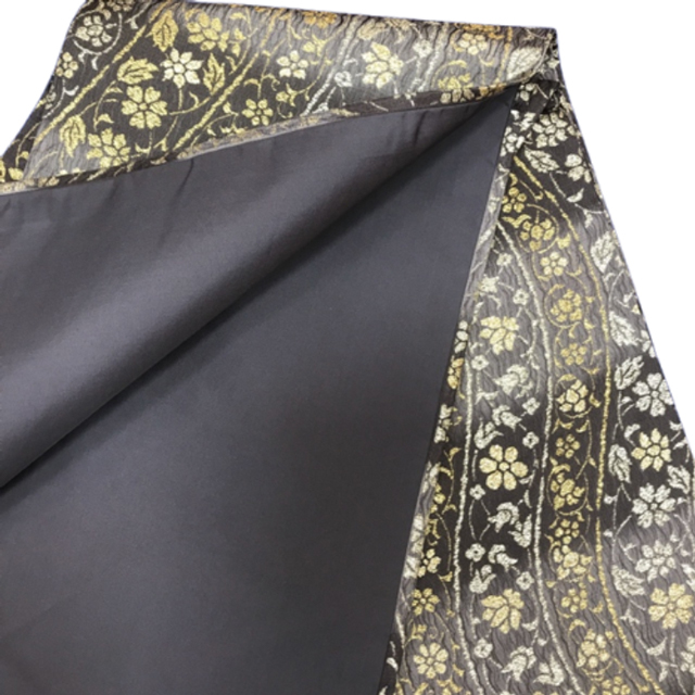 茶席に映える軽やかな格調】 正絹西陣織袋帯｜秦生織物 謹製 水衣錦