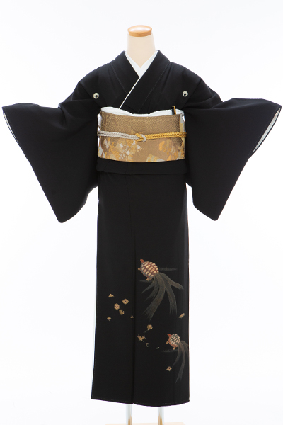 正絹 留袖 レンタル 五つ紋 128006 亀 【小柄な人向け】