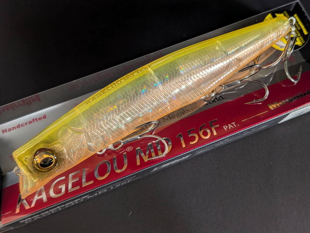 メガバス（Megabass） カゲロウMD156F 156mm/39g 【シーバスルアー専門