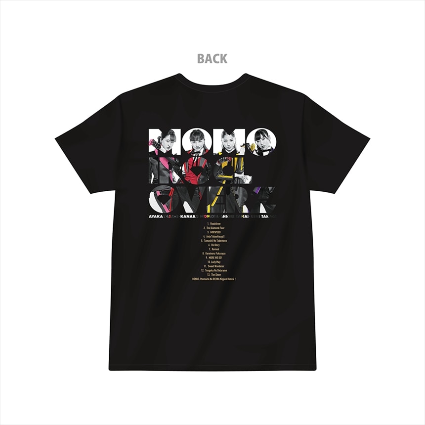 MOMOIRO CLOVER Z」オリジナルTシャツ 黒 S ももいろクローバーZ KING