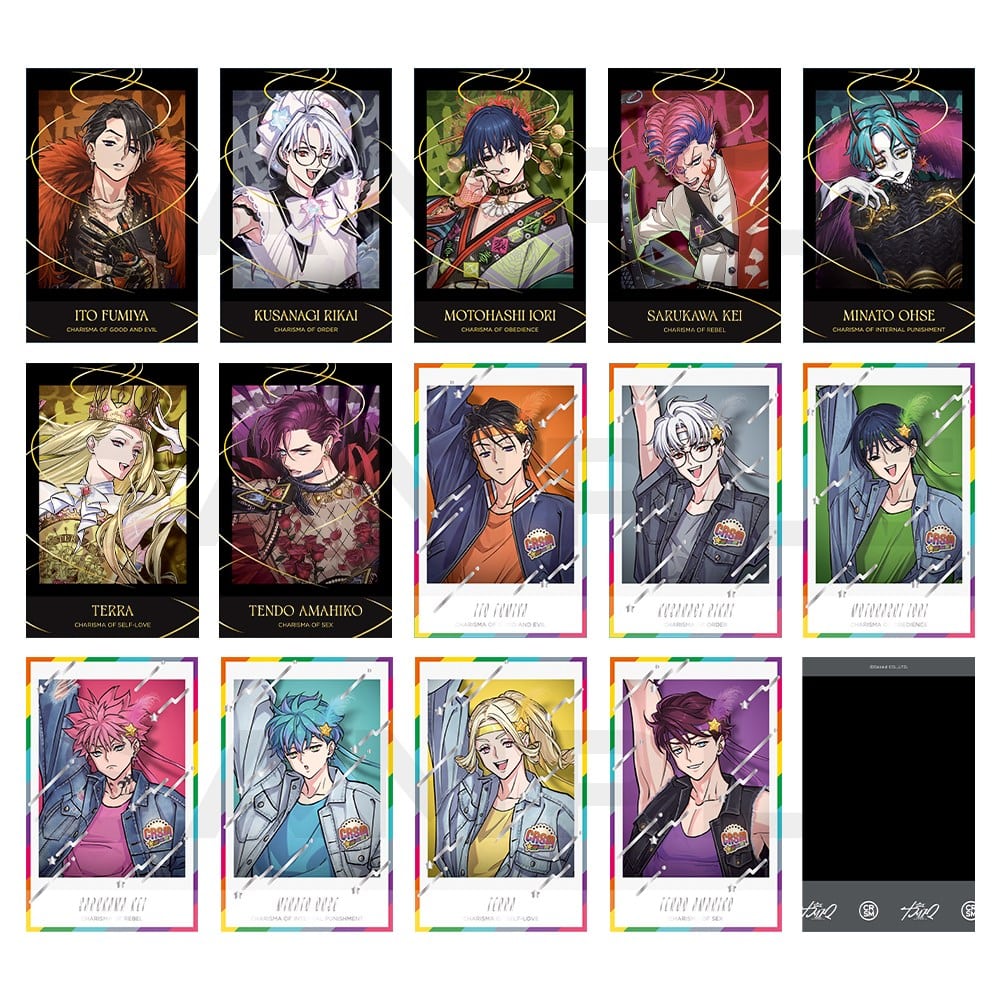 トレーディングチェキ風カード vol.3(全14種) カリスマ KING RECORDS