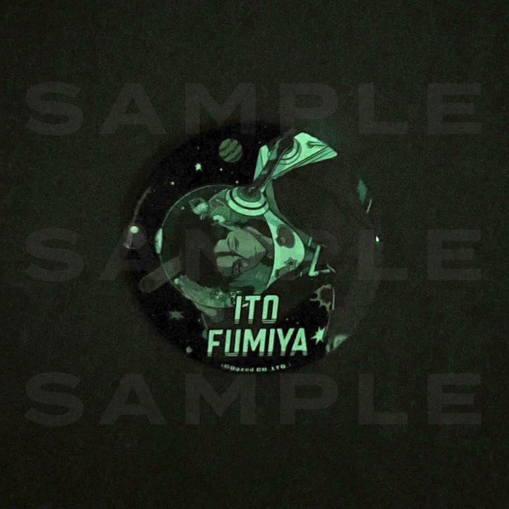 トレーディング蓄光缶バッジ 3周年ver.(全11種) カリスマ KING RECORDS