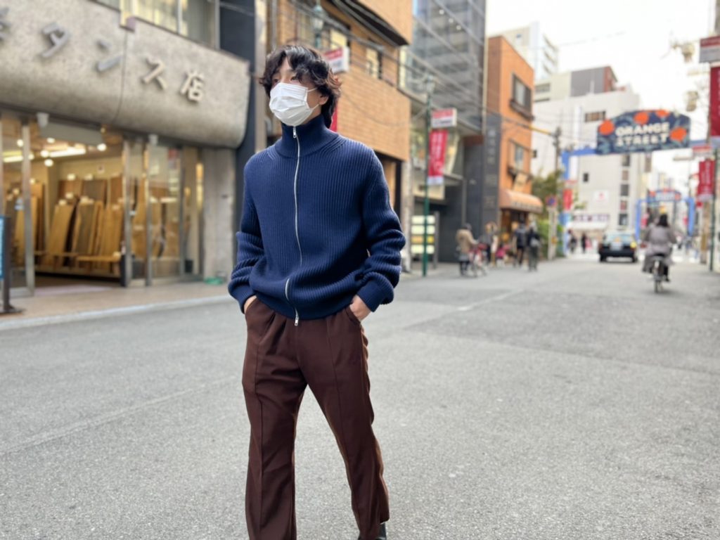 Maison Margiela】ドライバーズニット【ネイビー・ダークグリーン買取