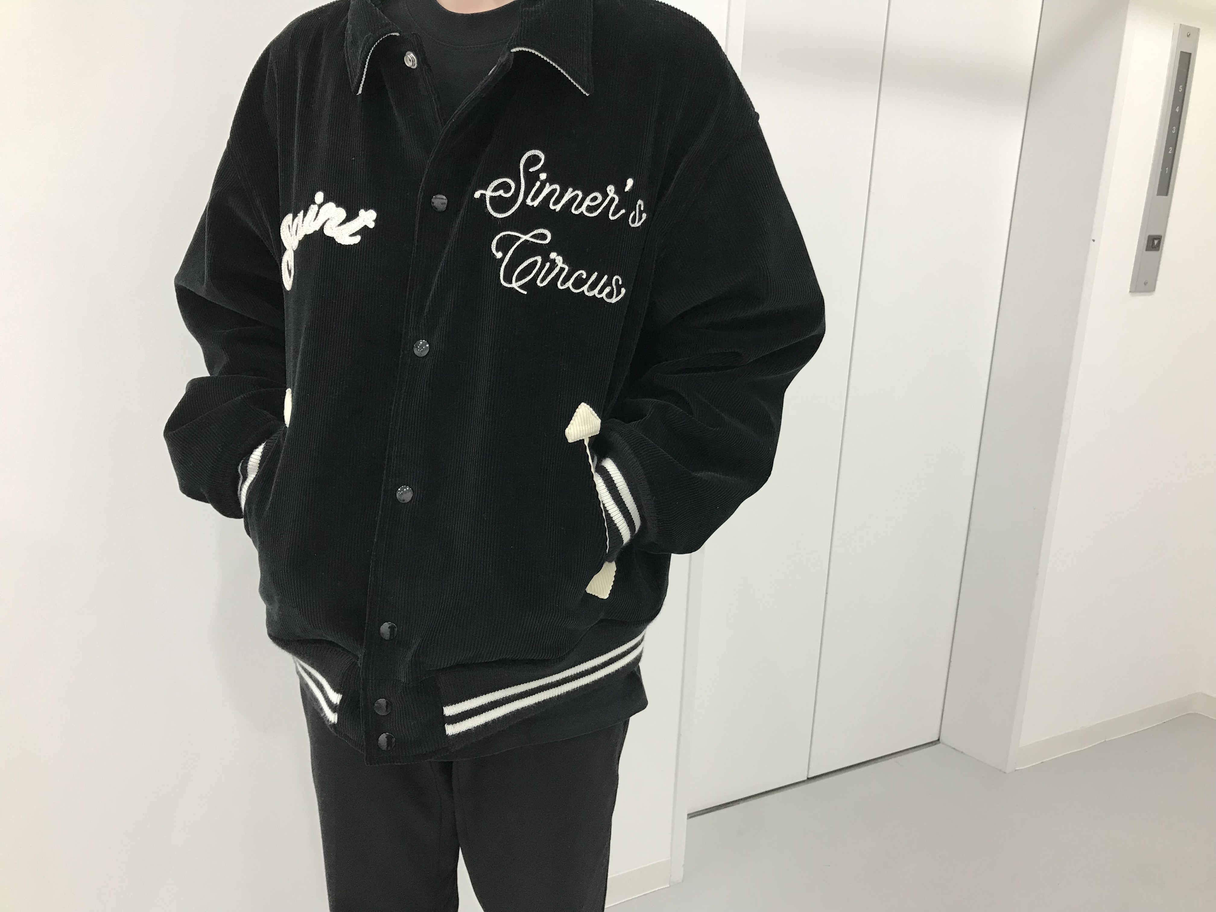 SAINT MICHAEL/セントマイケル】刺繍コーデュロイジャケット【買取入荷