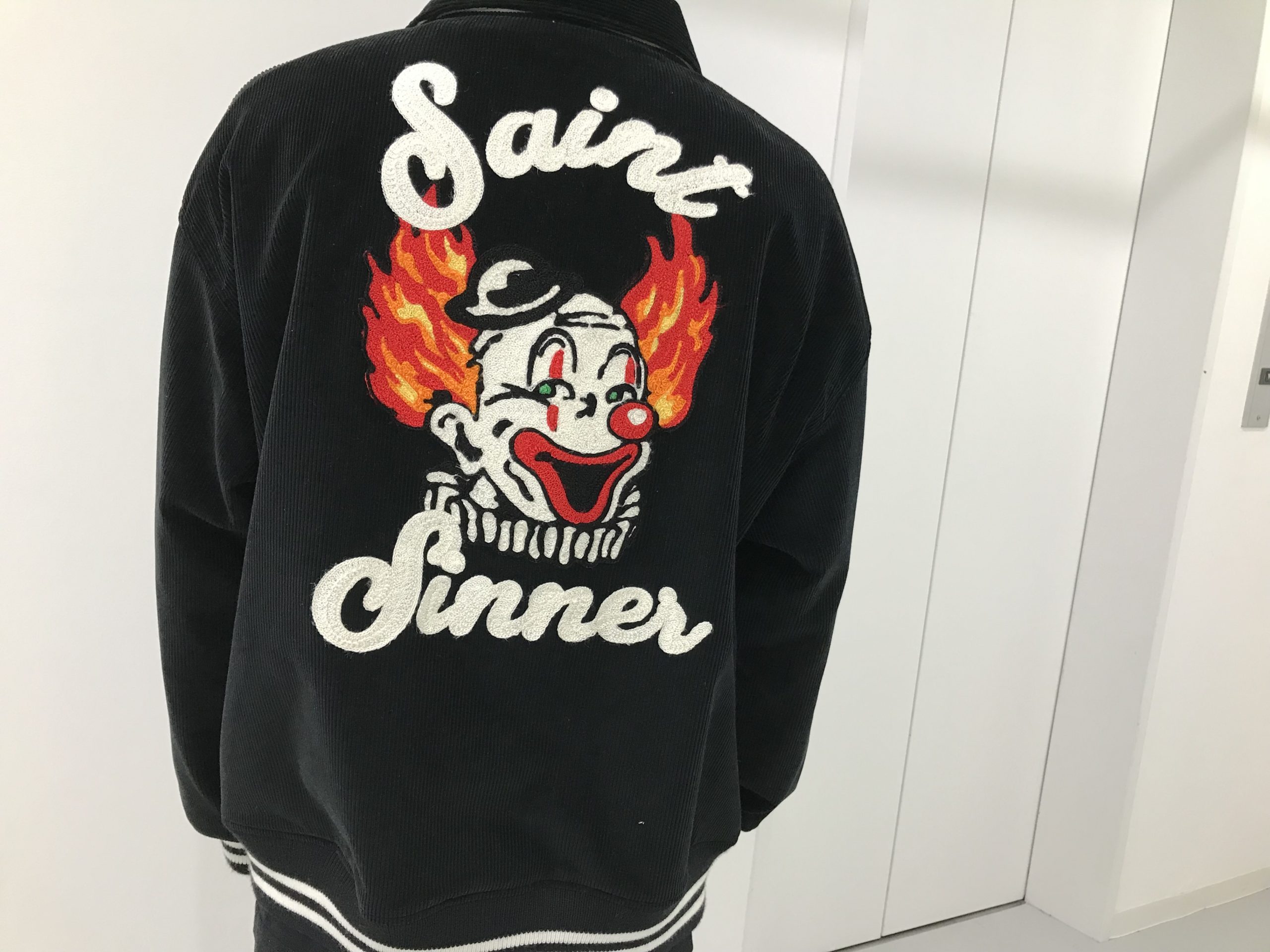 SAINT MICHAEL/セントマイケル】刺繍コーデュロイジャケット【買取入荷