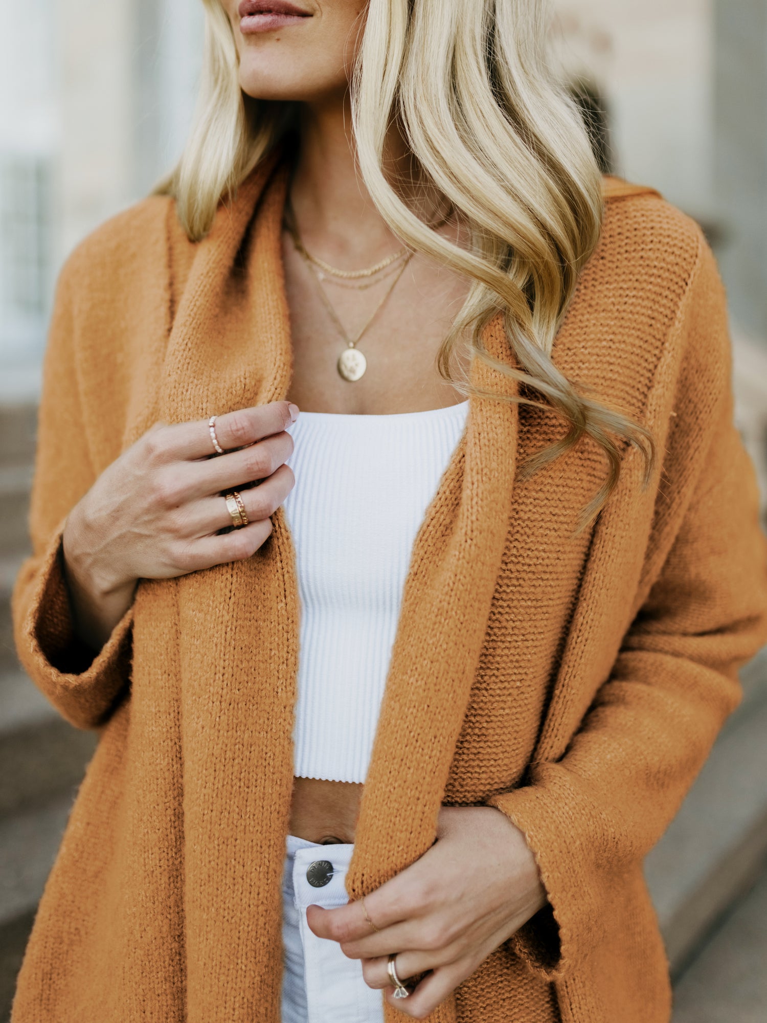 Chloe Cardigan Sweater | Chai - Kindred Bravely