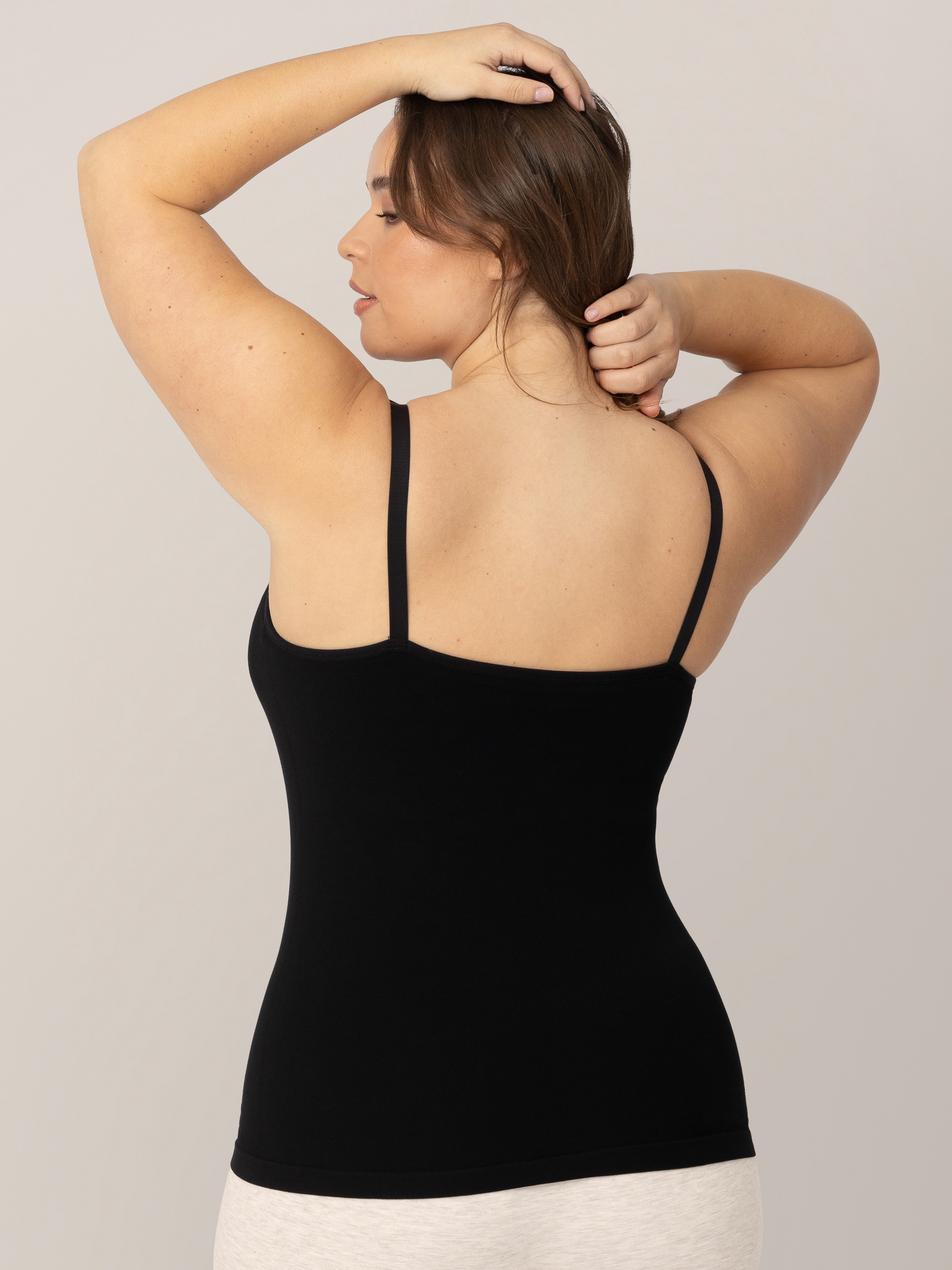 Sublime® Bamboo Maternity & Nursing Camisole | Black - Kindred Bravely
