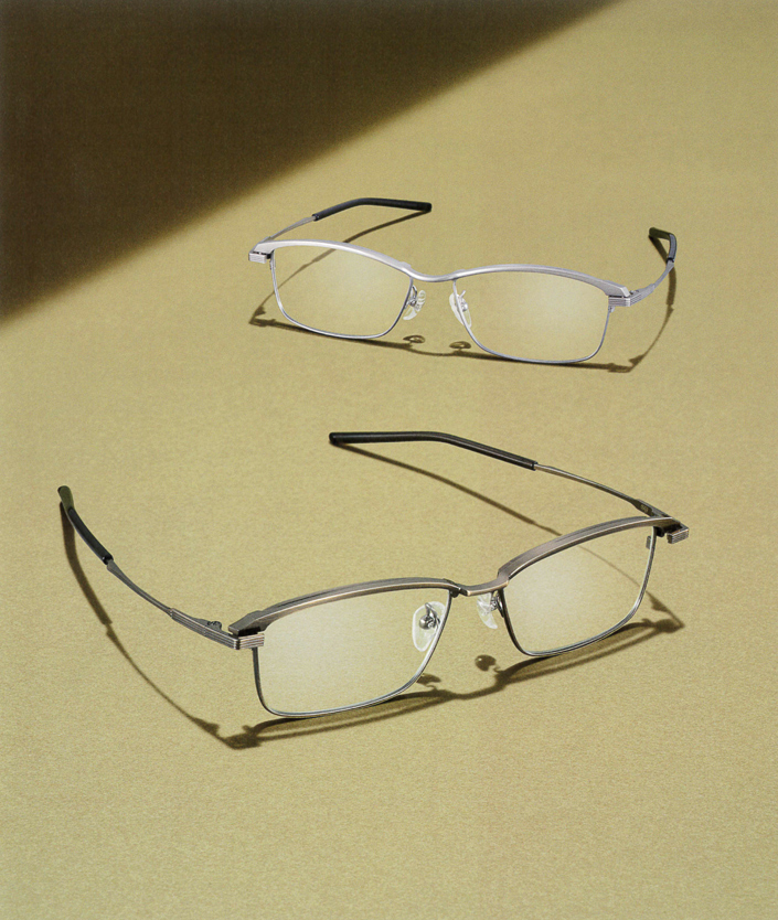 999'9(フォーナインズ)メタルメガネフレーム S-940T カラー4 チタン