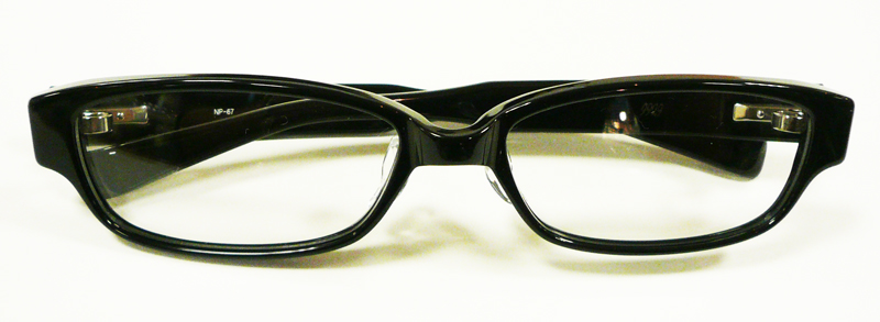 フォーナインズメガネネオプラスチックフレームNP-67 カラー90 ブラック