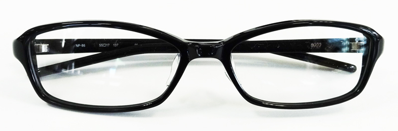 フォーナインズメガネネオプラスチックフレームNP-86 カラー90 ブラック