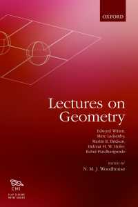 Lectures on Geometry / Witten, Edward/Bridson, Martin/Hofer