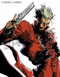 直筆サイン 内藤泰弘の世界展 複製原画T3『ニコラス・D・ウルフウッド