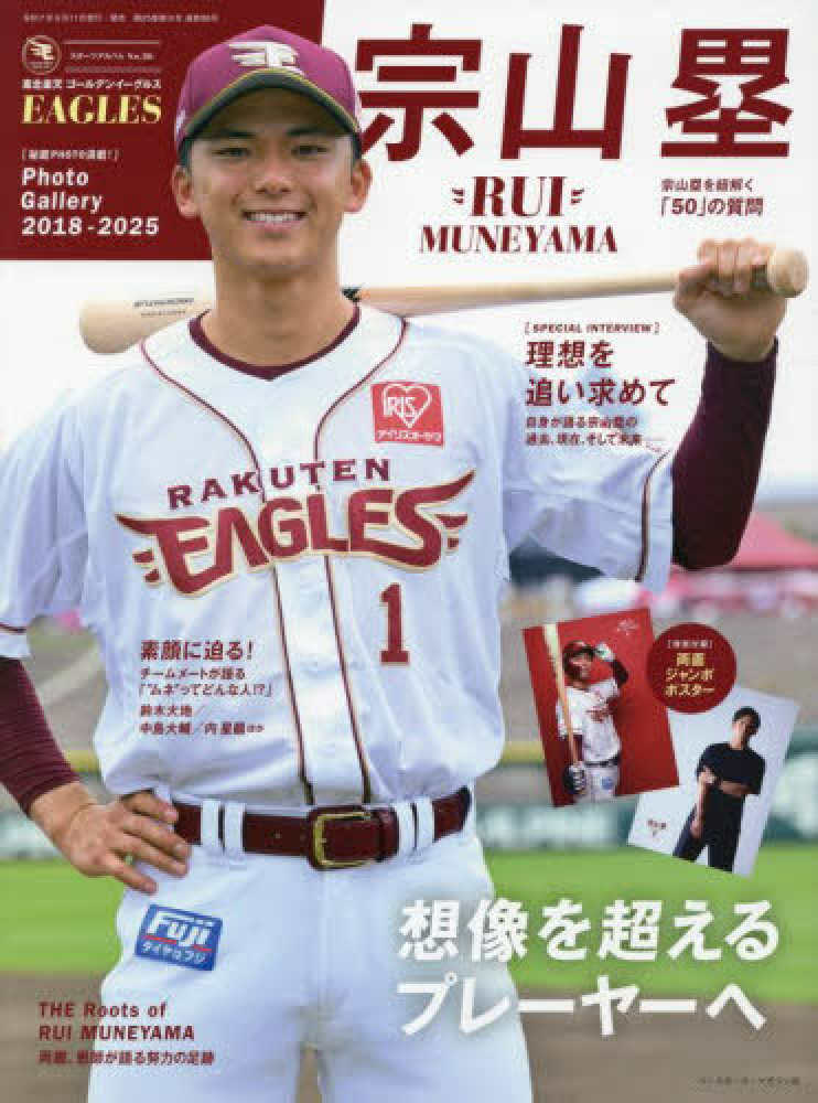 東北楽天イーグルス 50回来場記念 2025イーグルスベア 宗山選手 未開封