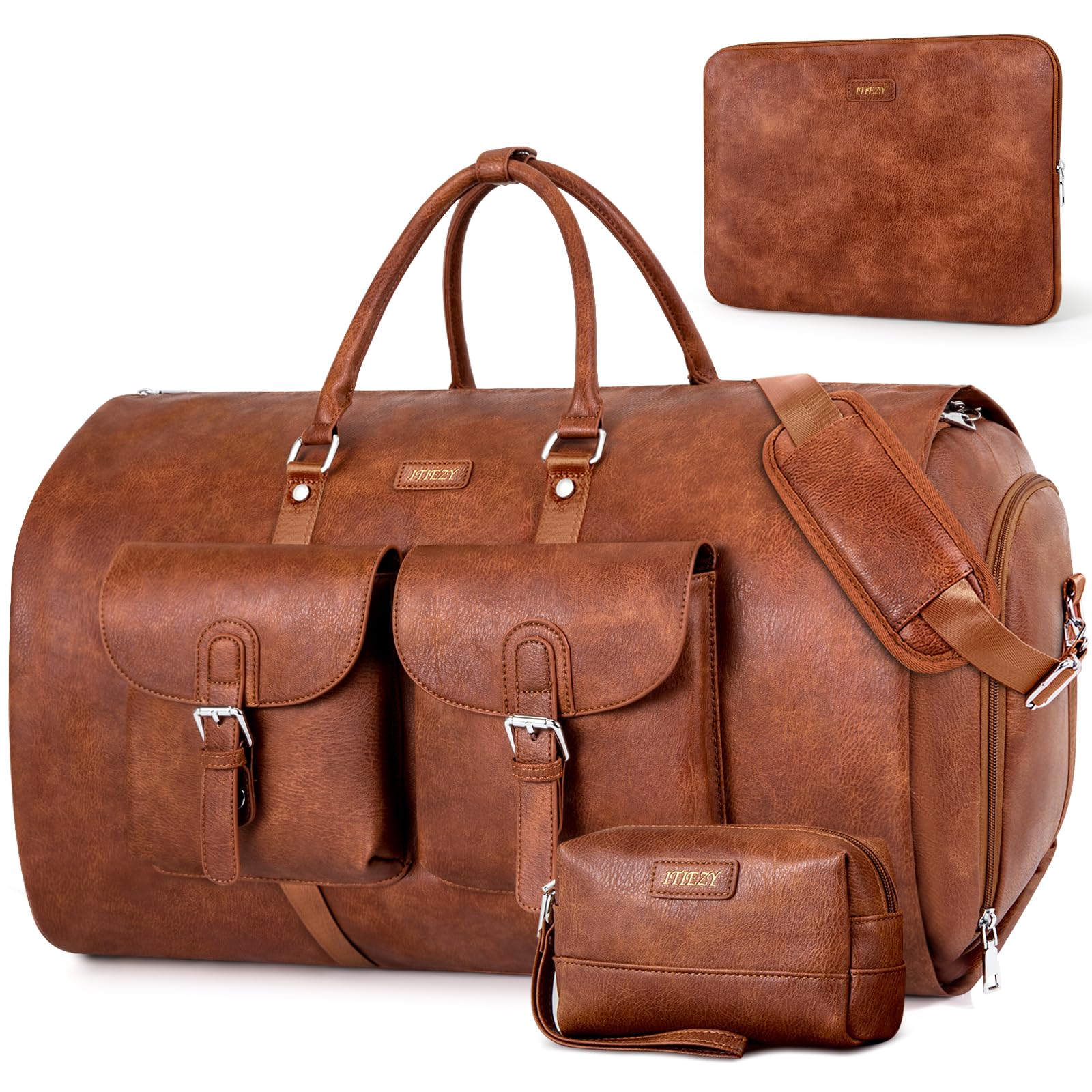 ITIEZY leather Duffel Bag – Kinzd