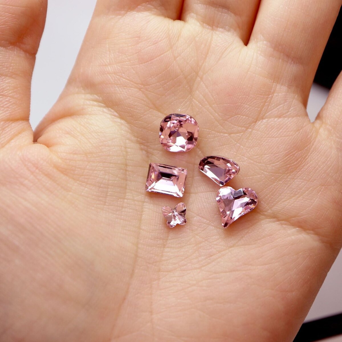 ネイルパーツ【ピンク】立体 パーツ 3D ネイルアート デコパーツ