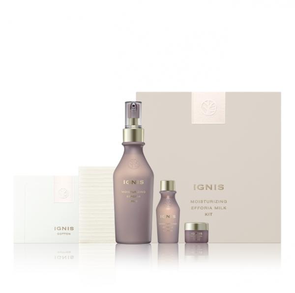 イグニス モイスチュアライジング エフフォーリア ミルク キット｜紹介