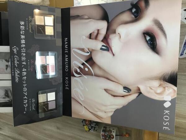 安室奈美恵様•*¨*•.¸♬︎ヴィセアイカラーパレット♡ 即完売 待った無し】ヴィセ×安室奈美恵のアイシャドウ3種が限定発売