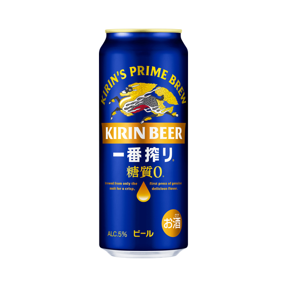 キリン一番搾り 糖質ゼロ 500ml 缶｜商品・品質情報（お酒）｜キリン