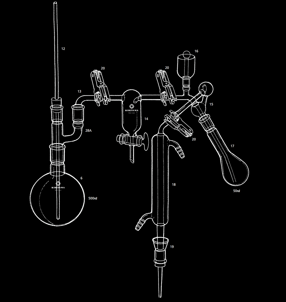 水蒸気蒸留装置 | 桐山製作所