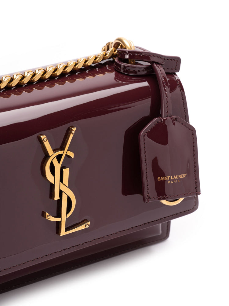 Saint Laurent | Small Patent Leather Sunset Bag – Kirna Zabête