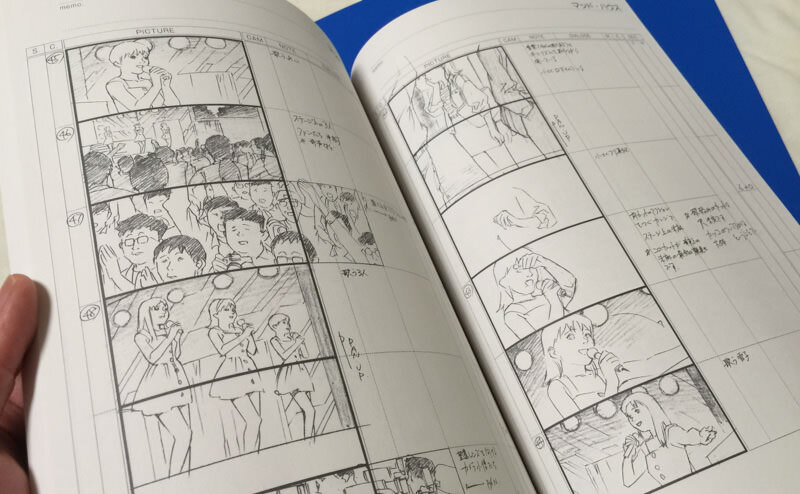 今敏の映画「PERFECT BLUE」の絵コンテ集を手に入れて良かったと思った。