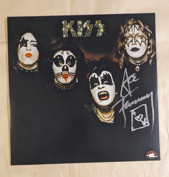 KISS ACE FREHLEY Signed DEBUT 1st LP Autograph – KISS Haven