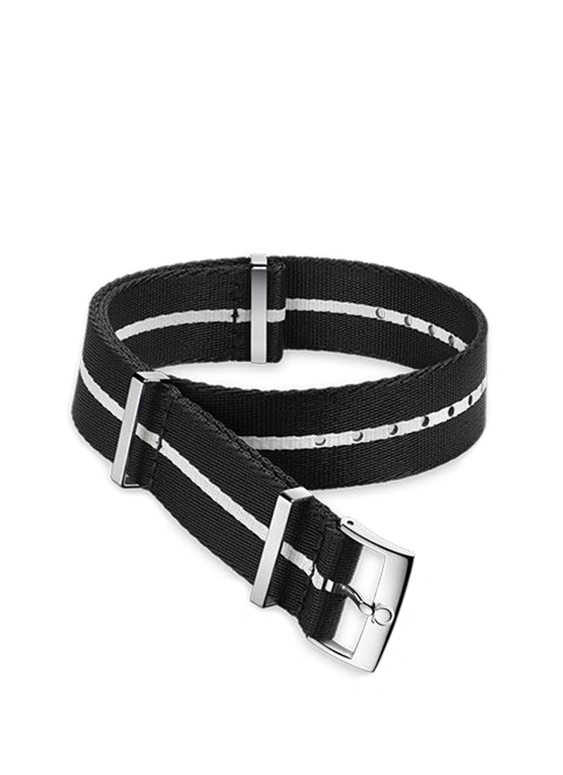 NATOストラップ(ポリアミド/緑・黄・青 031CWZ010698)｜オメガ（OMEGA