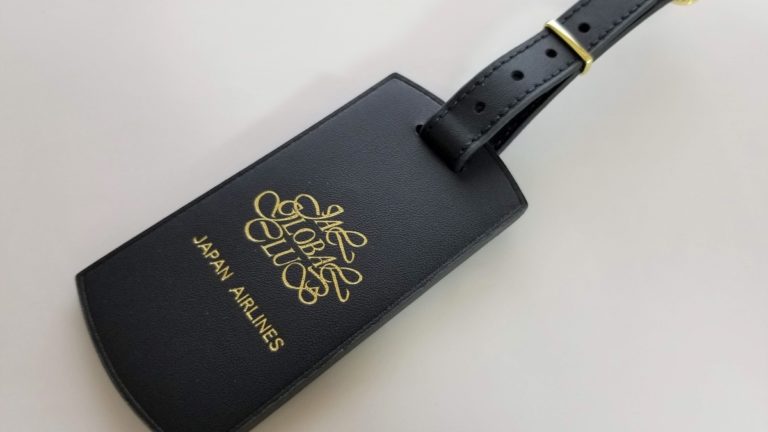 JALグローバルクラブ入会特典「JGCバッゲージタッグ」が届きました