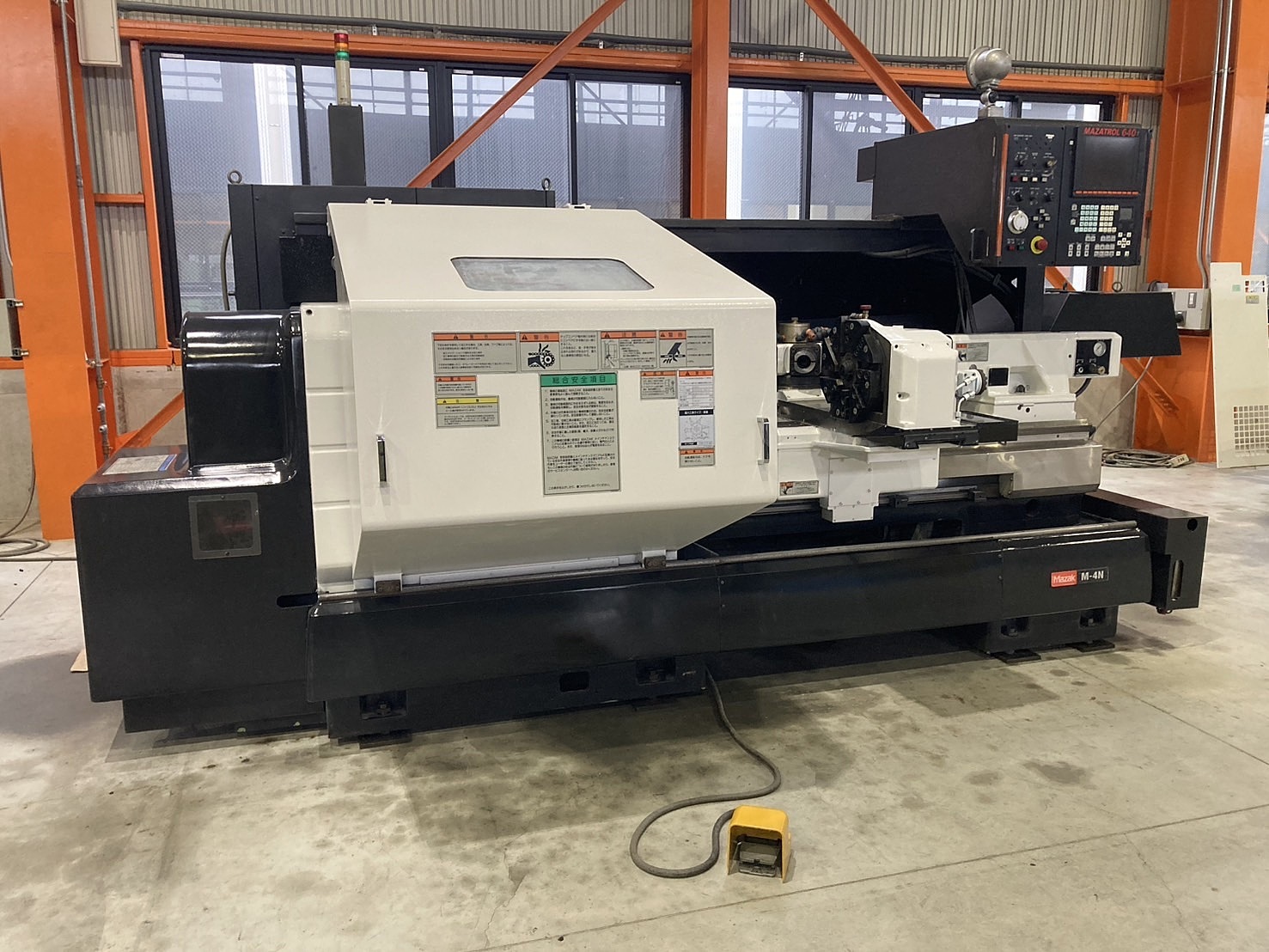 H018522 フラット型NC旋盤 ヤマザキマザック M4N | 株式会社 小林機械