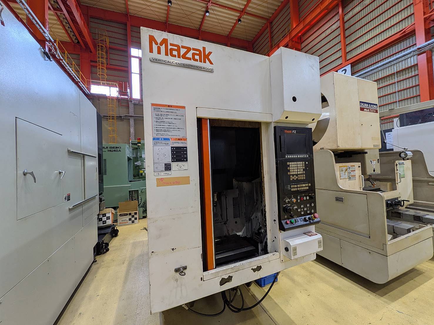 P008811 立型マシニングセンター ヤマザキマザック VERTICAL CENTER