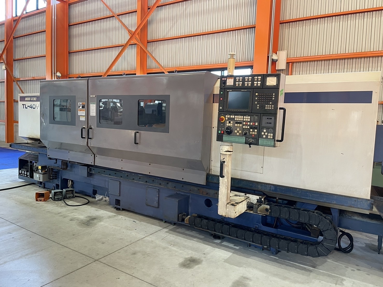 H017989 フラット型NC旋盤 森精機 TL-40Y/3000 | 株式会社 小林機械
