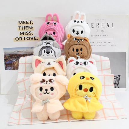 Stray Kids SKZOO 10CM PLUSH OUTFIT - SKZ 5'CLOCK (Fanmade) – Kpop