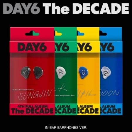 DAY6 - [THE DECADE] 4th Full Album IN-EAR EARPHONES Young K