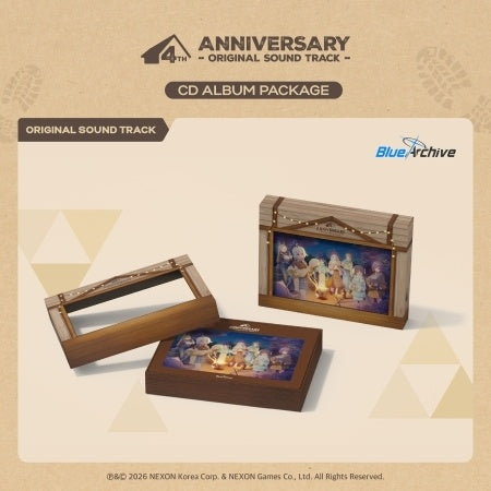 BLUE ARCHIVE] 4th Anniversary OST CD Album Package – kpopalbums.com