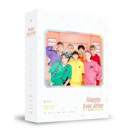 BTS - [Happy Ever After ]4th Muster Blu-Ray+PhotoBook+Sticker+