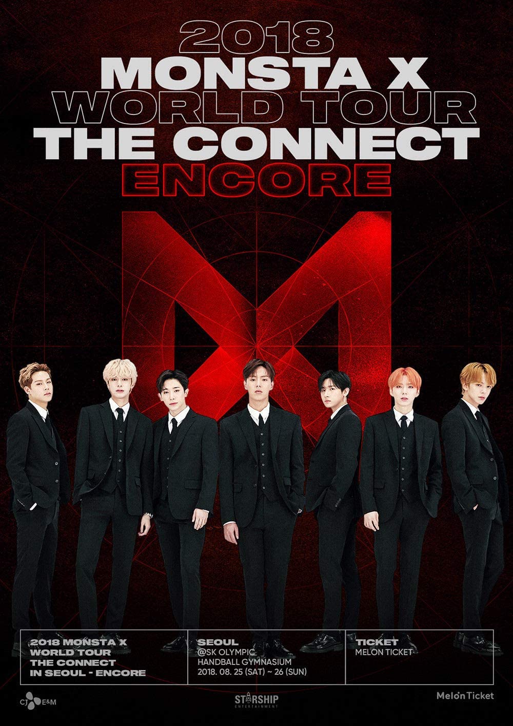 Monxta X - [2018 World Tour The Connect In Seoul] 3 DVD+144p