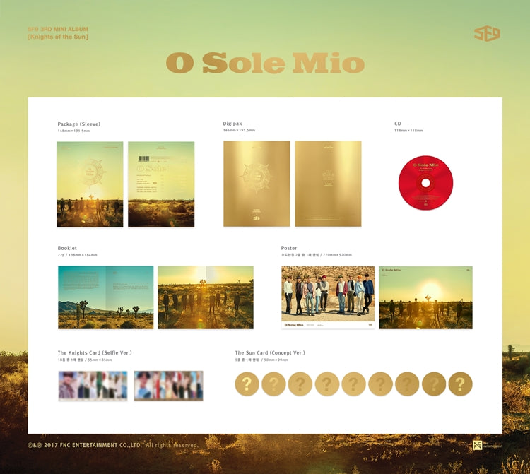 SF9 - [KNIGHTS OF THE SUN] (3rd Mini Album) – kpopalbums.com