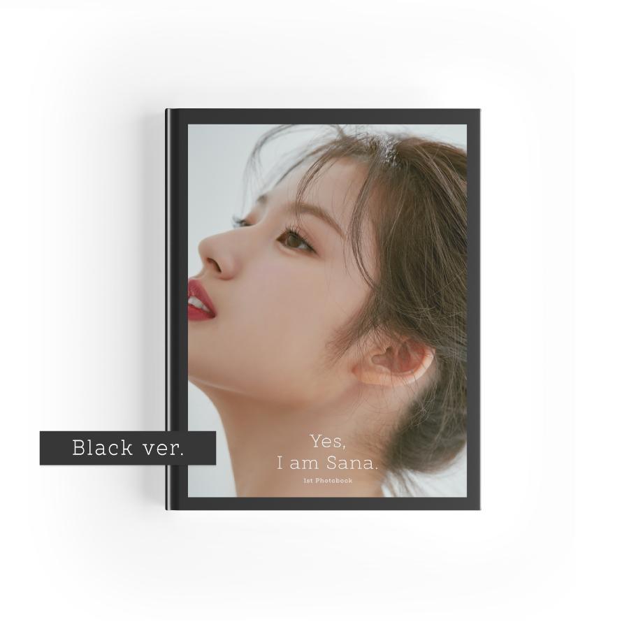 Twice Sana - [Yes, I Am Sana] (1st PhotoBook BLACK Version