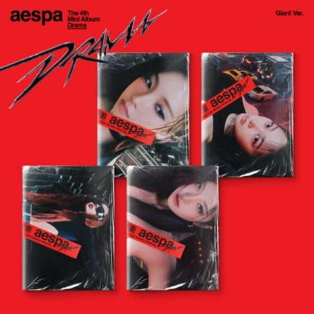 AESPA - [Drama] (4th Mini Album GIANT Version 4 Cover SET