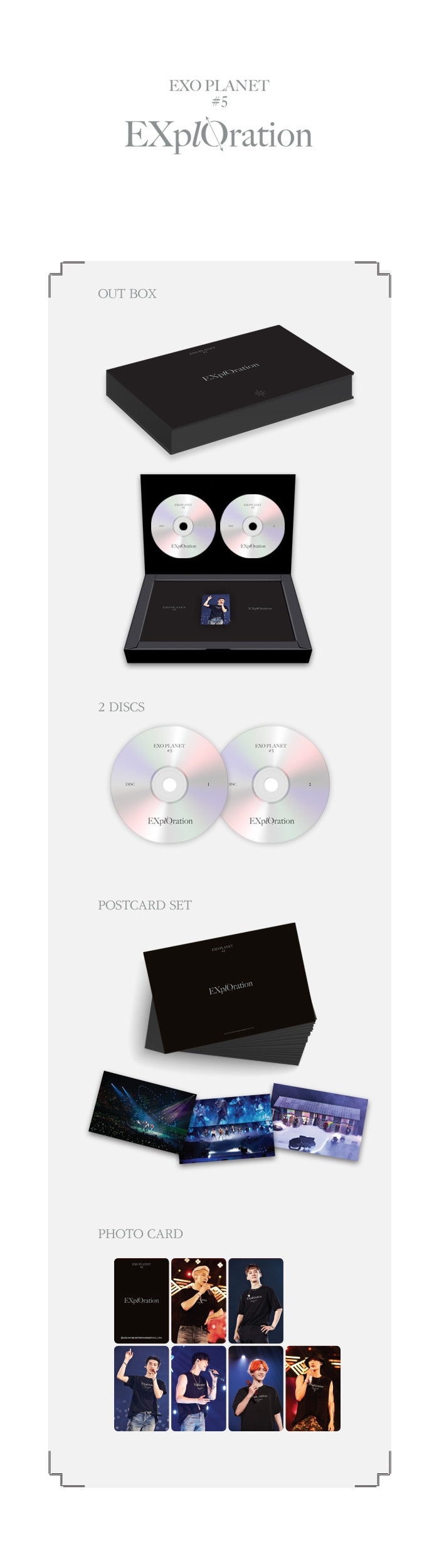 EXO - [Exo Planet #5 EXplOration] (Concert DVD (2 DISC