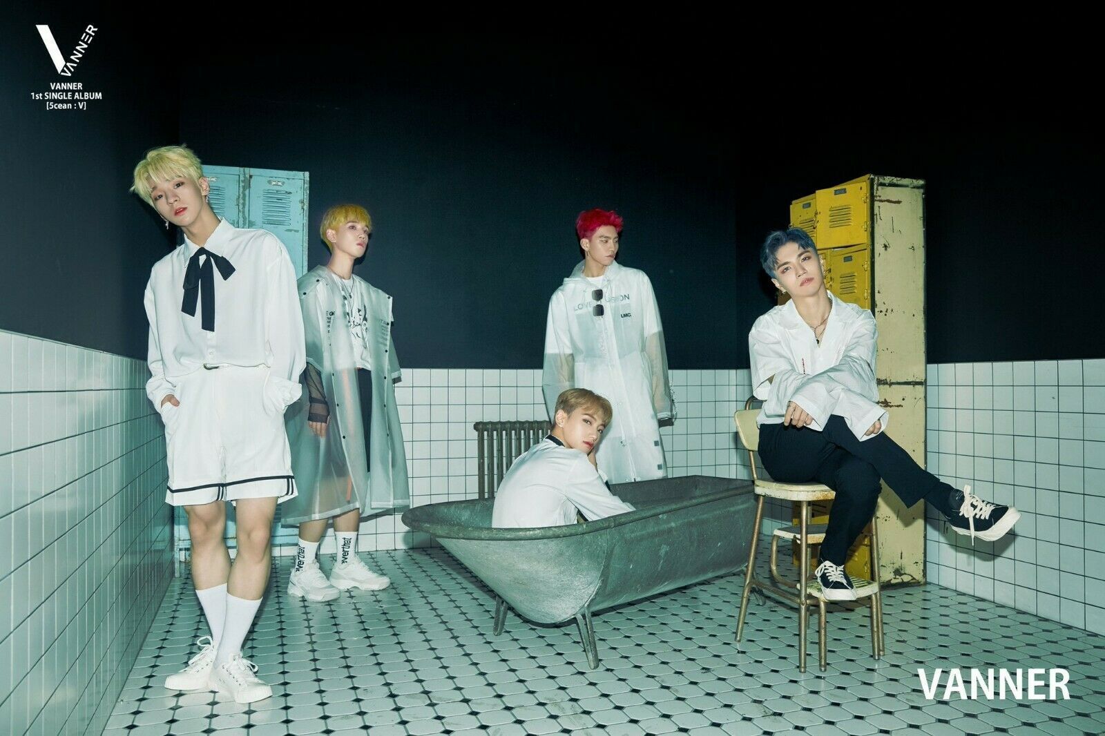 Vanner - [5CEAN: V] (1st Single Album) – kpopalbums.com