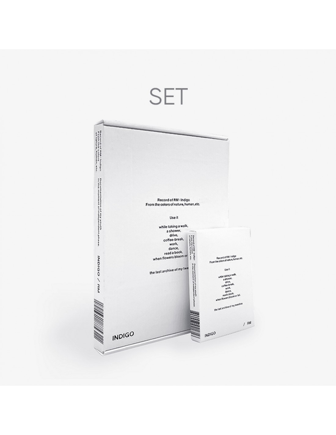 SET] RM Solo Album - Indigo Set
