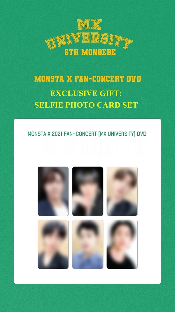 MONSTA X 2021 FAN CONCERT MX UNIVERSITY DVD - Kpop USA