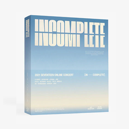 SEVENTEEN 2021 ONLINE CONCERT INCOMPLETE DVD - Kpop USA