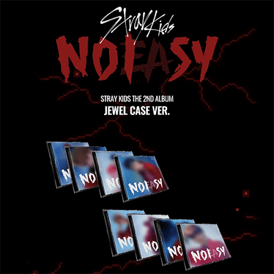 STRAY KIDS NOEASY 2ND ALBUM JEWEL CASE VERSION - Kpop USA